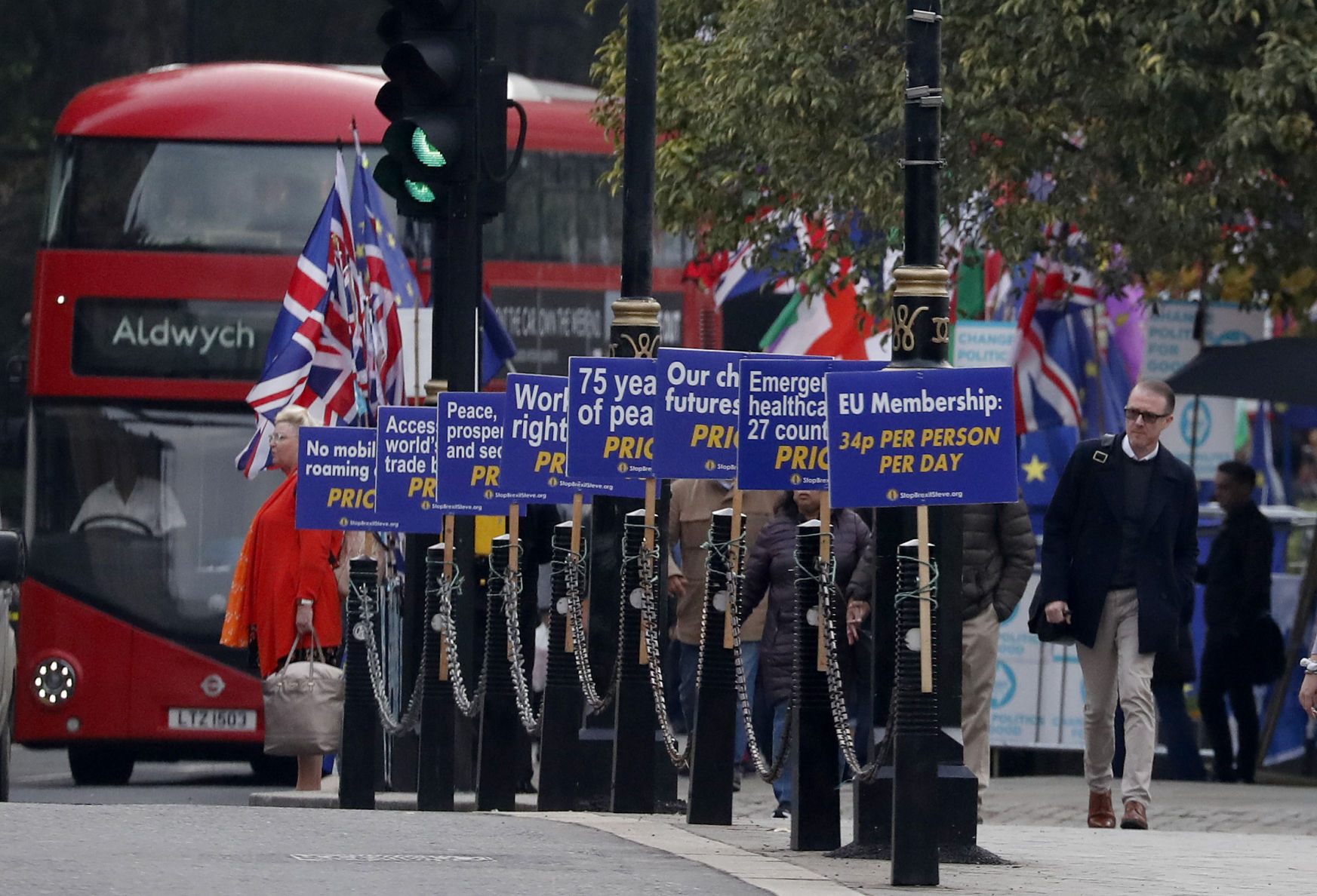 APTOPIX Britain EU Brexit